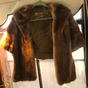 Authentic vintage Palace fur shawl